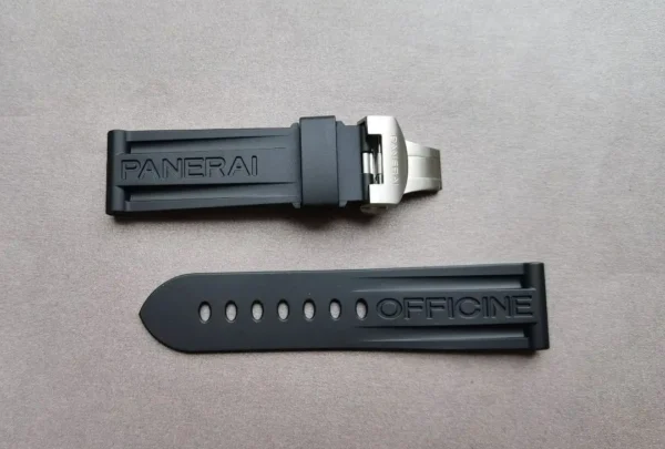 パネライ オフィチネ ウォッチ 22/24/26mm用ラバーバンド - TopStraps