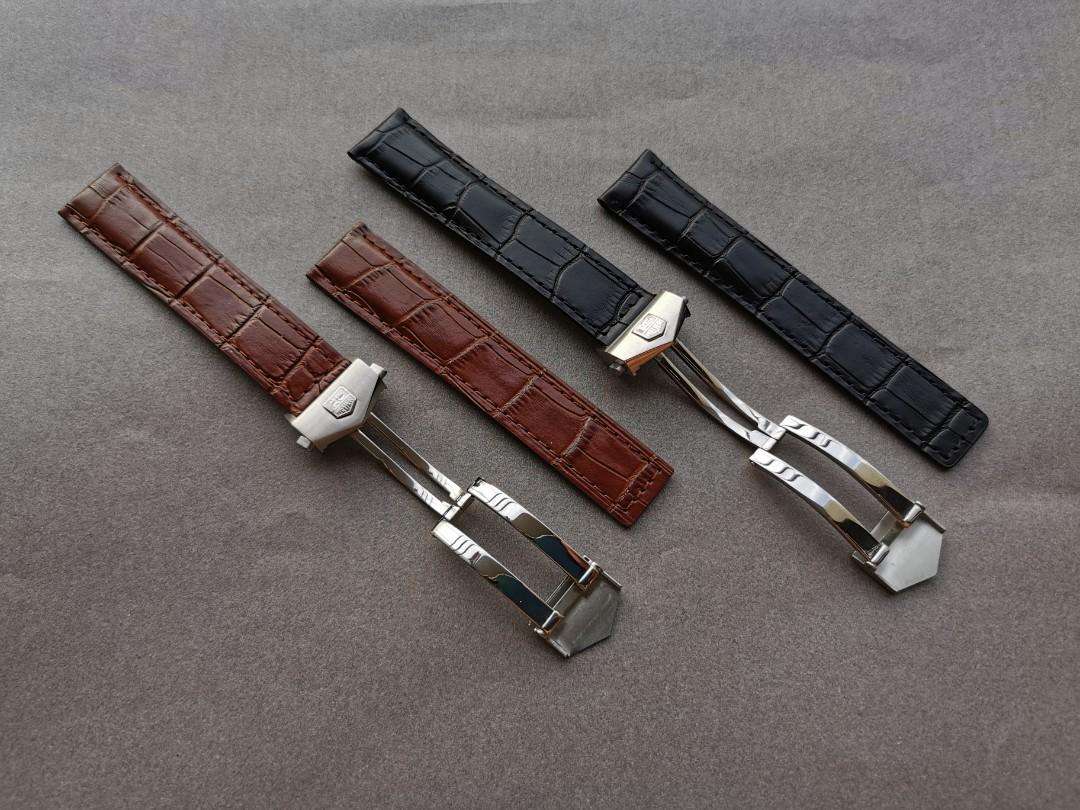 Genuine Leather Strap for TAG Heuer Carrera | Aquaracer | Monaco