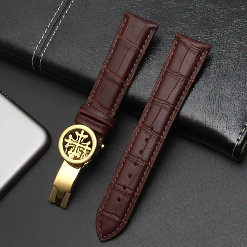 Genuine Leather Strap for Patek Philippe Watch 19/20/21/22/24mm