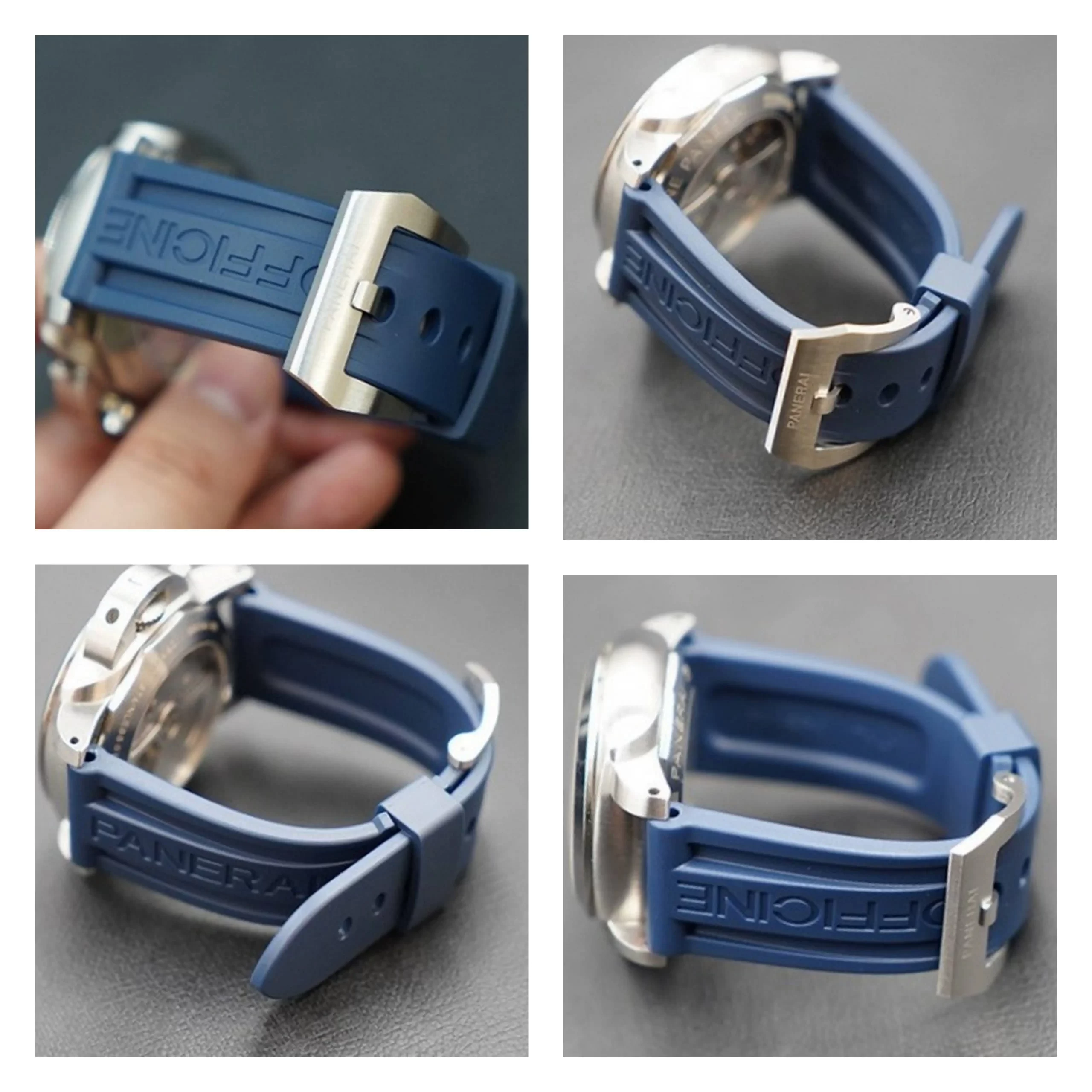 Rubber Band for Panerai Officine PAM Diver Watch 22/24mm. - TopStraps