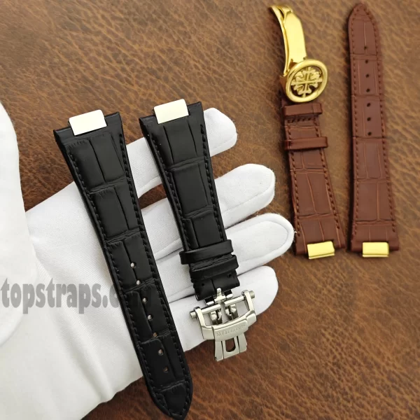 【値下げ】 PATEK PHILIPPE ノーチラス 5712用 レザーベルト パテック フィリップ ノーチラス 5711 用レザーバンド | 5712G