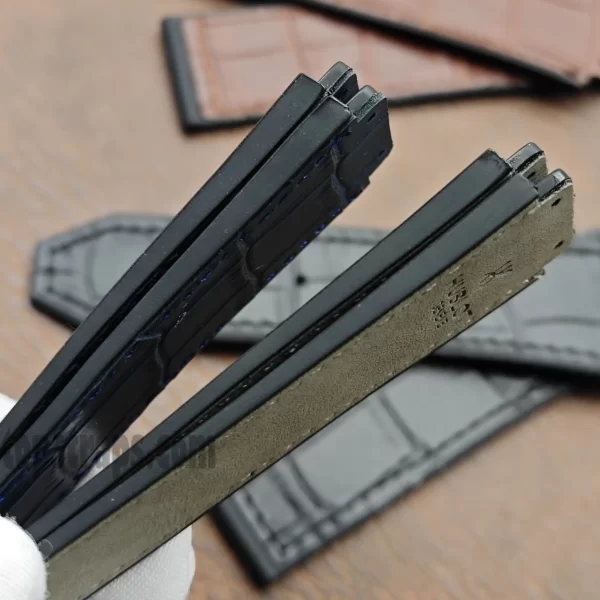 ウブロ クラシック フュージョン シリーズ 25x19mm用ラバー＆レザー