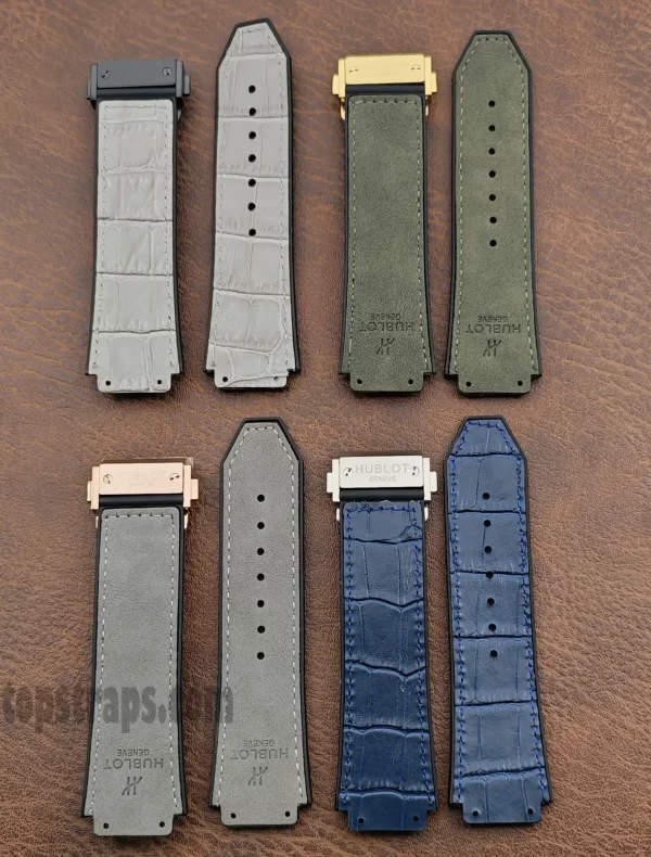 ウブロ クラシック フュージョン シリーズ 25x19mm用ラバー＆レザー
