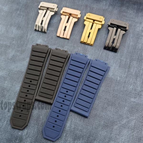 ウブロ キングパワーシリーズ 29x19mm用ラバーストラップ - TopStraps