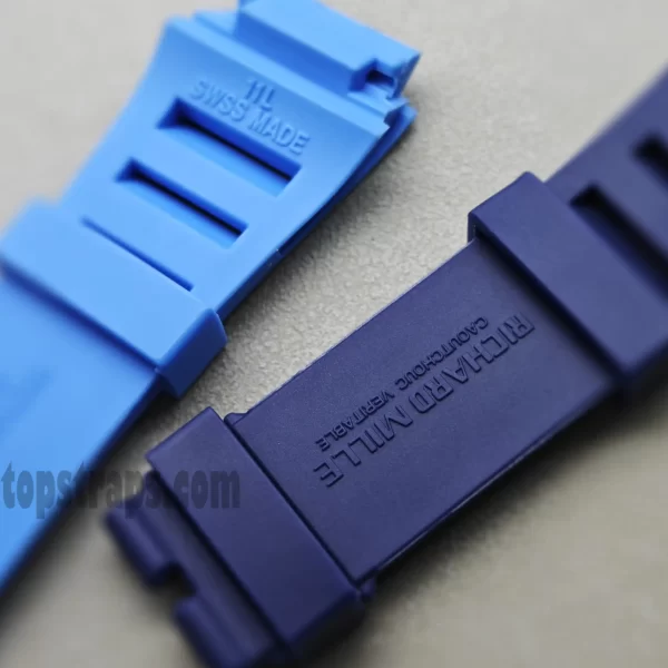 リシャール・ミル RM011 ウォッチ用ラバーストラップ - TopStraps