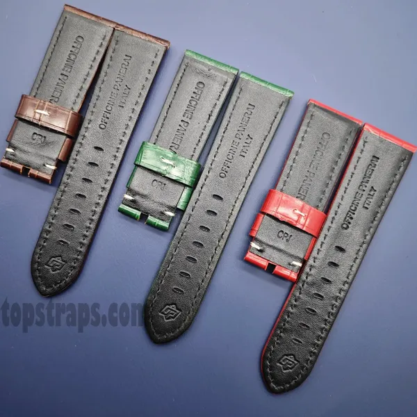 パネライ ルミノール PAM 441/688/01313 用レザーストラップ - TopStraps