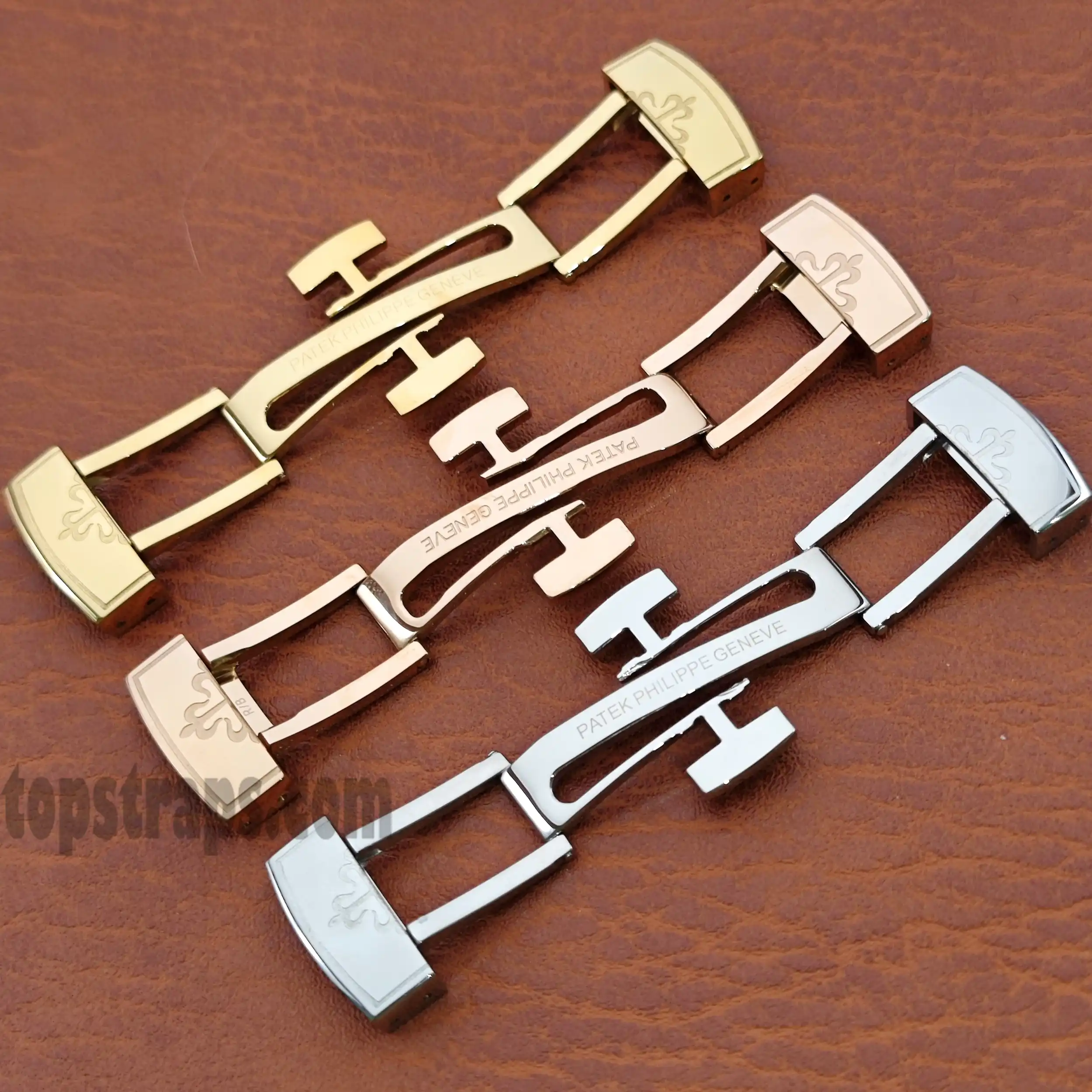 Folding Buckle for Patek Philippe Aquanaut 16/18mm - TopStraps