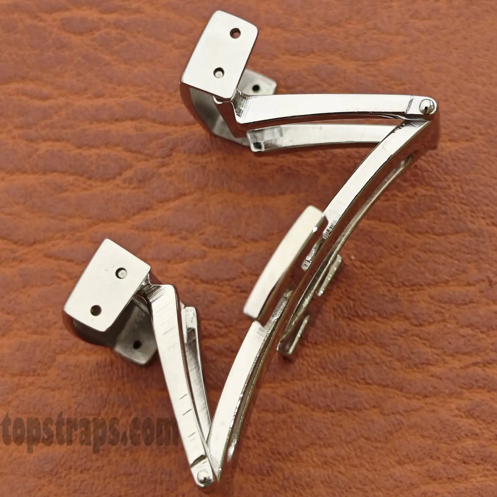 Patek Philippe Aquanaut 時計ベルト　新品 Folding Buckle for Patek Philippe Aquanaut 16/18mm - TopStraps