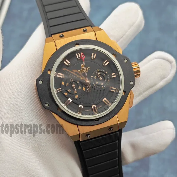 ウブロ キングパワーシリーズ 29x19mm用ラバーストラップ - TopStraps