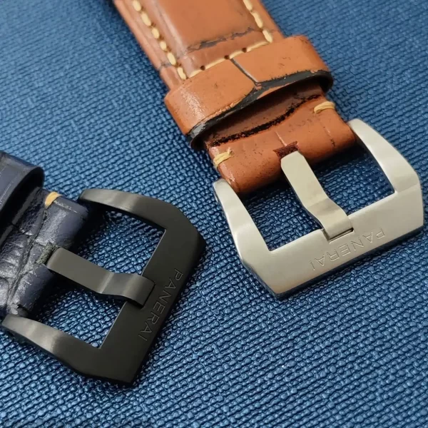 Panerai PAM 22/24/26mm Saatler için Deri Kayış - TopStraps
