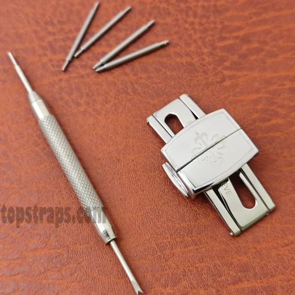 Folding Buckle for Patek Philippe Aquanaut 16/18mm - TopStraps