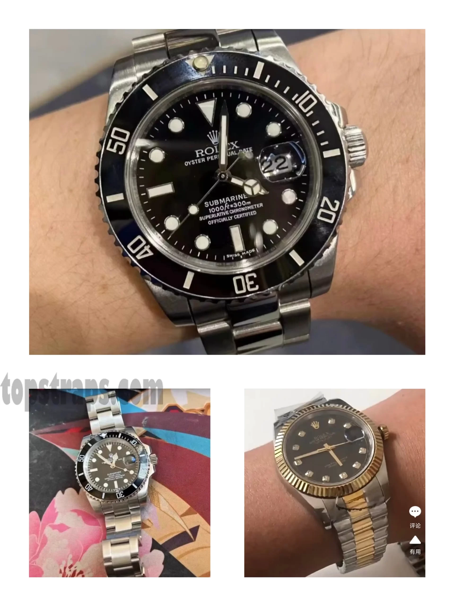 Bracelet for Rolex Submariner Oyster Clasp – 20mm/21mm - TopStraps