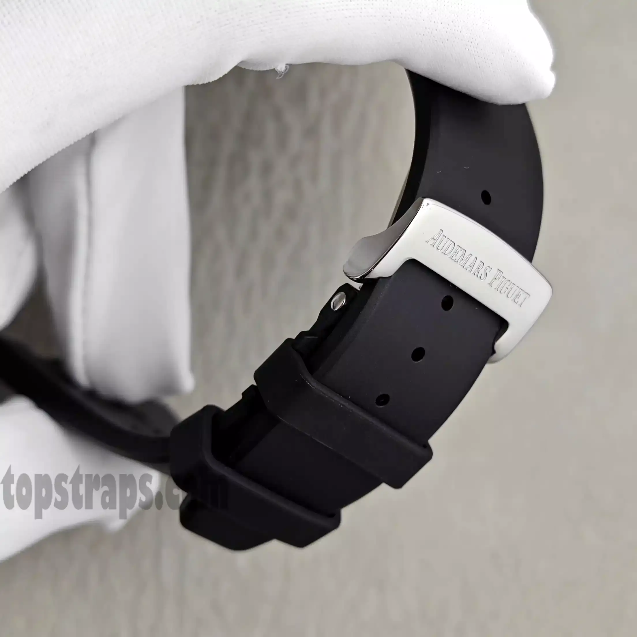 AP ロイヤルオーク オーデマ ピゲ 15400/15500用ラバーストラップ