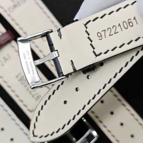 オメガ スピードマスター/シーマスター用レザーストラップ – 20mm