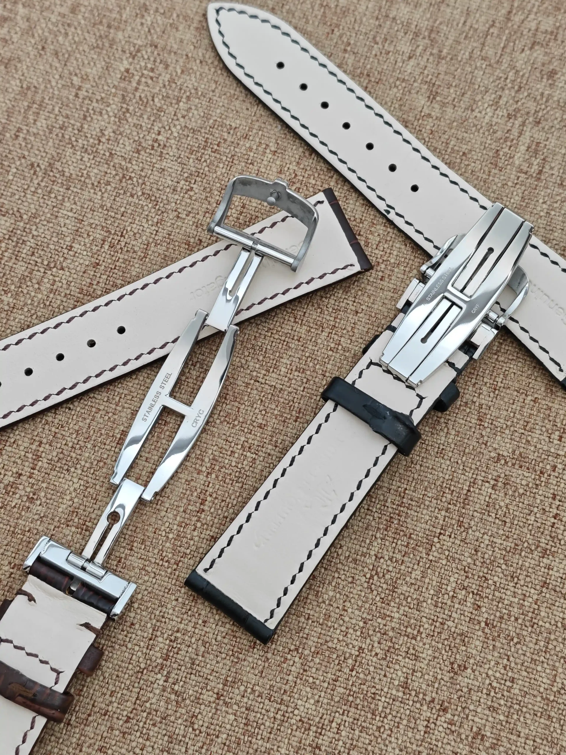 ジャガー・ルクルト マスター用レザーストラップ – 20mm/21mm/22mm