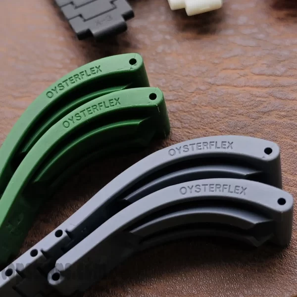 Replacement Oysterflex for Rolex – 20/21mm FKM Rubber – Glidelock