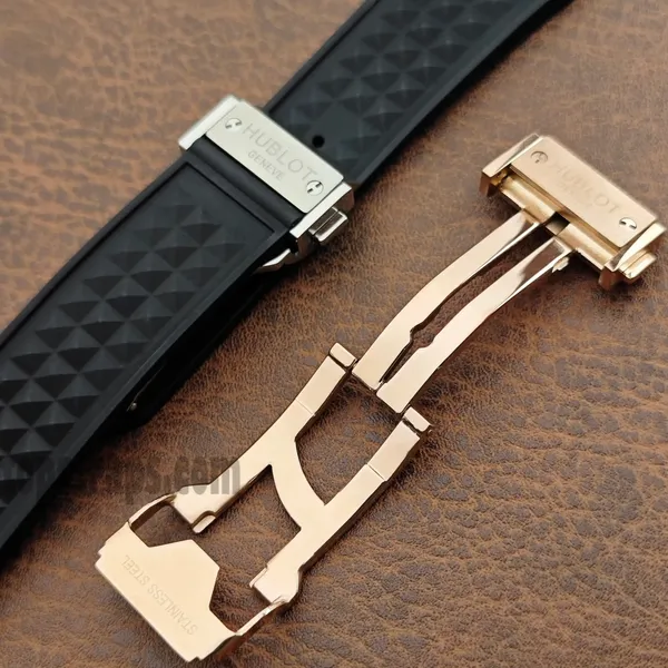 ウブロ ビッグバン シリーズ 25x19mm用ラバーストラップ - TopStraps