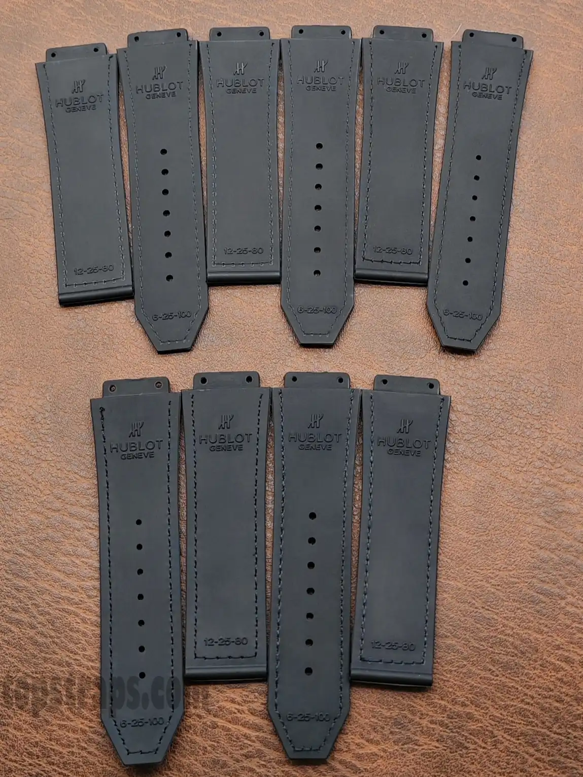 ウブロ クラシック フュージョン シリーズ 25x19mm用ラバー＆レザー