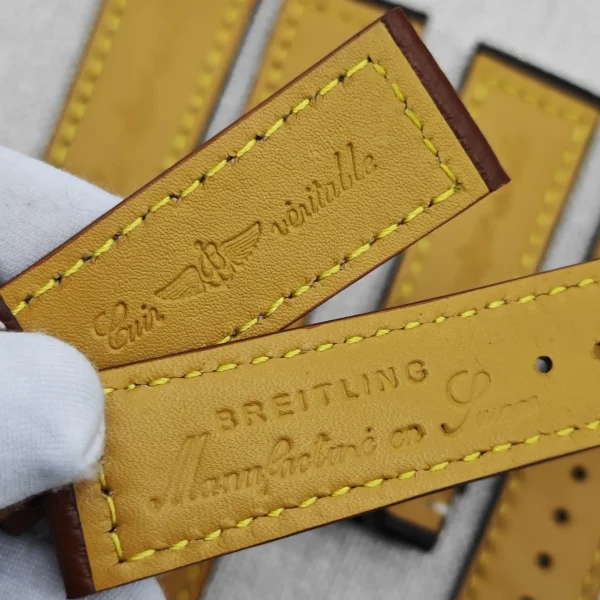 Grain Leather Strap for Breitling Navitimer, Avenger, Superocean