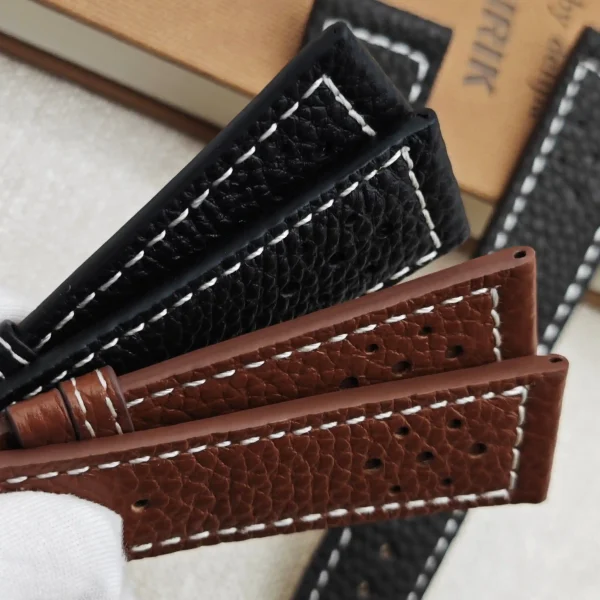 Grain Leather Strap for Breitling Navitimer, Avenger, Superocean