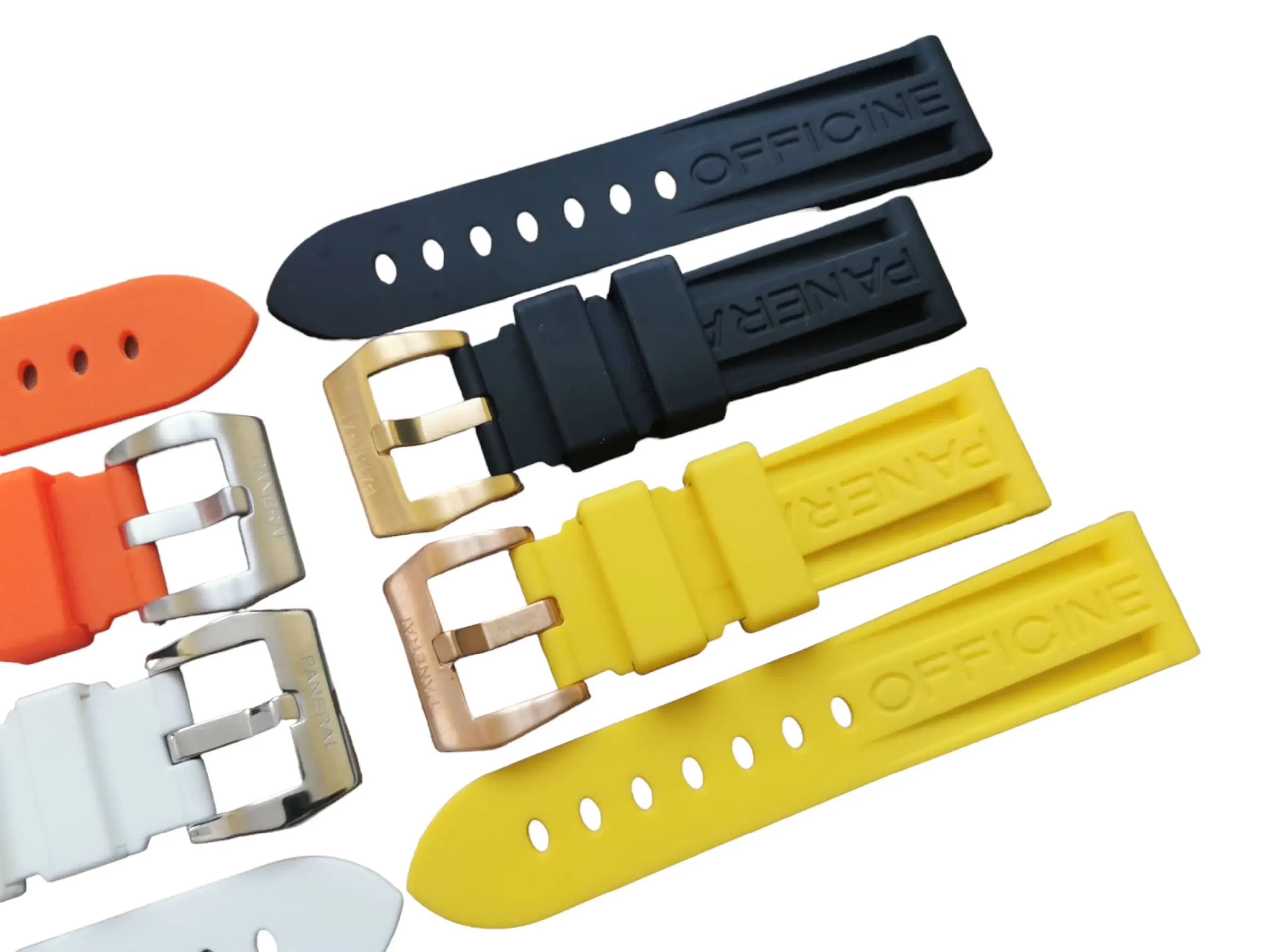Rubber Strap for Panerai Officine PAM Diver Watch 22/24mm. - TopStraps