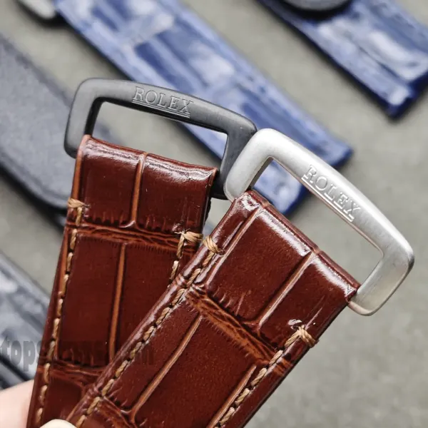 Alligator Leather Strap for Rolex