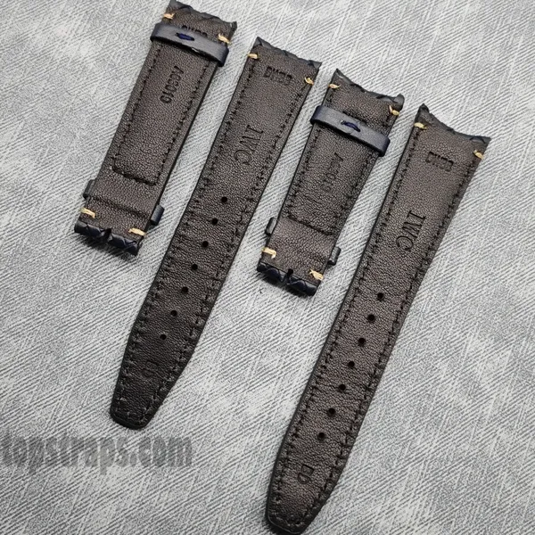 Woven Leather Strap for IWC