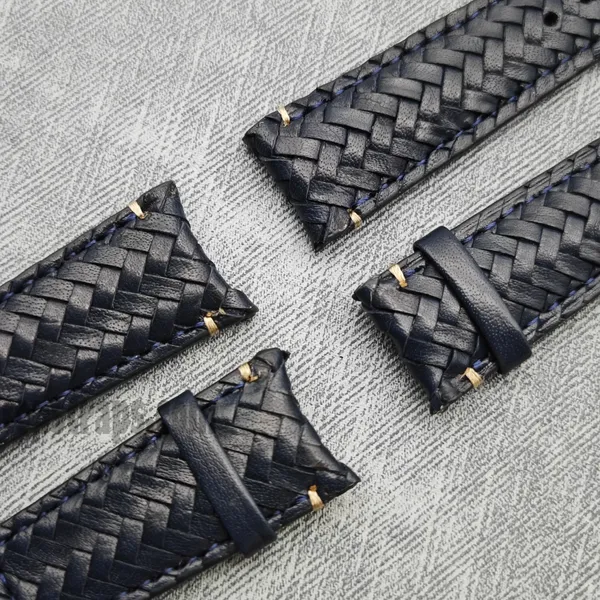 Woven Leather Strap for IWC