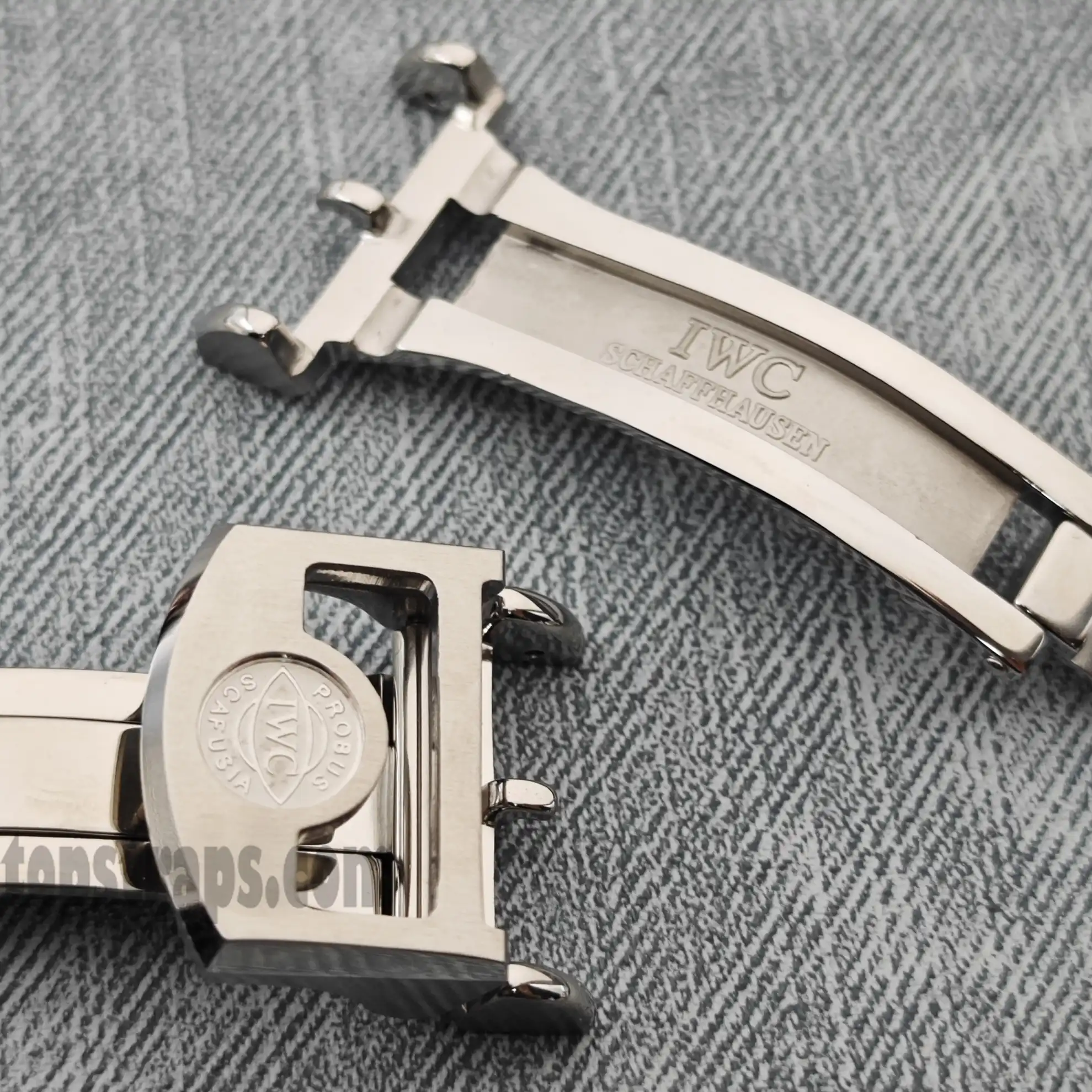 Woven Leather Strap for IWC