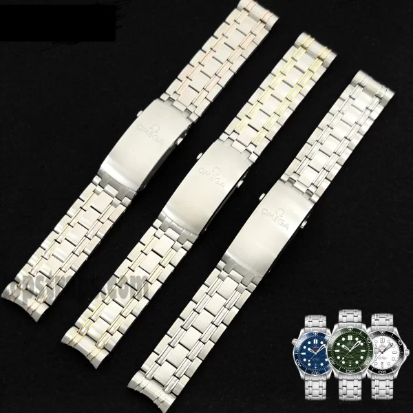 Bracelet for Omega Seamaster 300 Stainless Steel 20mm