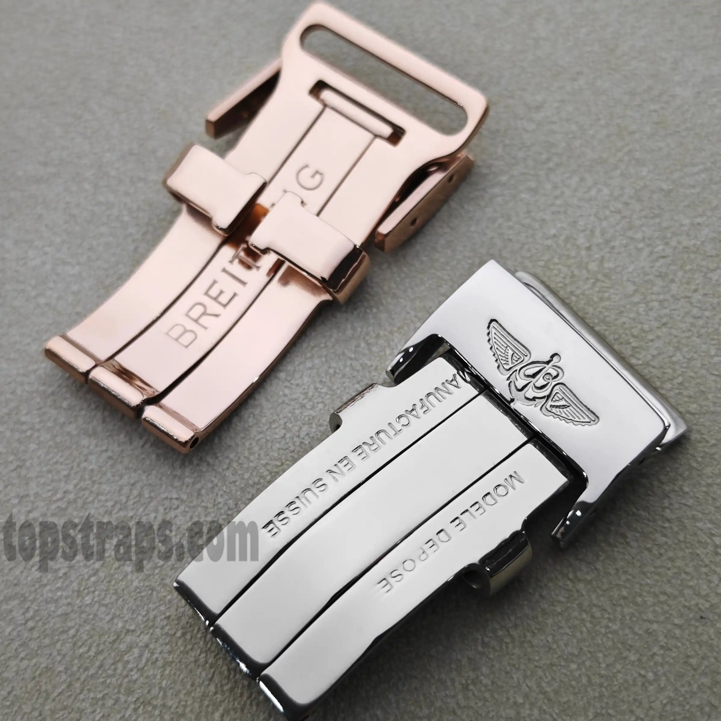 BREITLING レザーベルト 24mm 2本セット Leather Strap for Breitling Avenger Navitimer Superocean 20/22/24mm