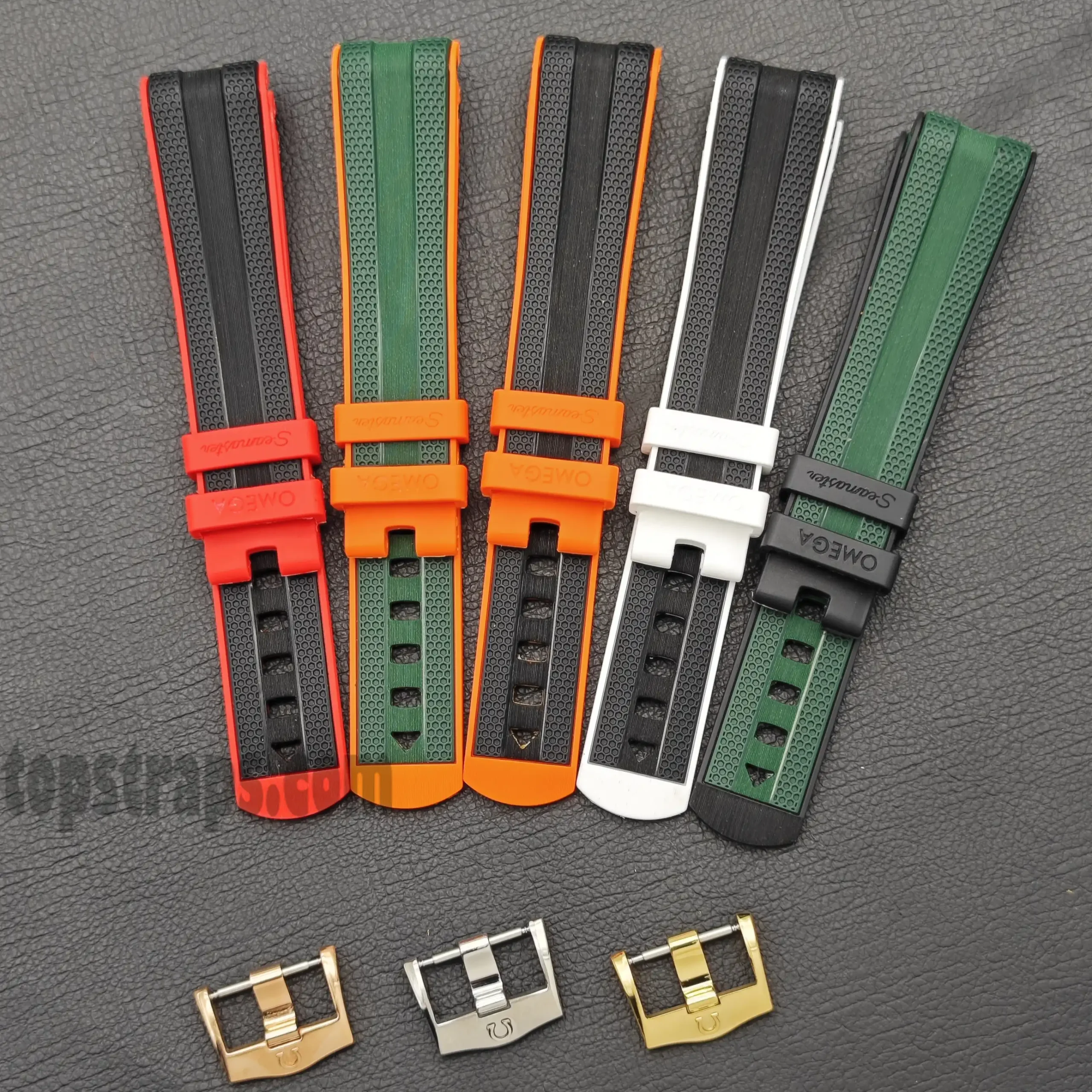 Rubber Strap for Omega Seamaster