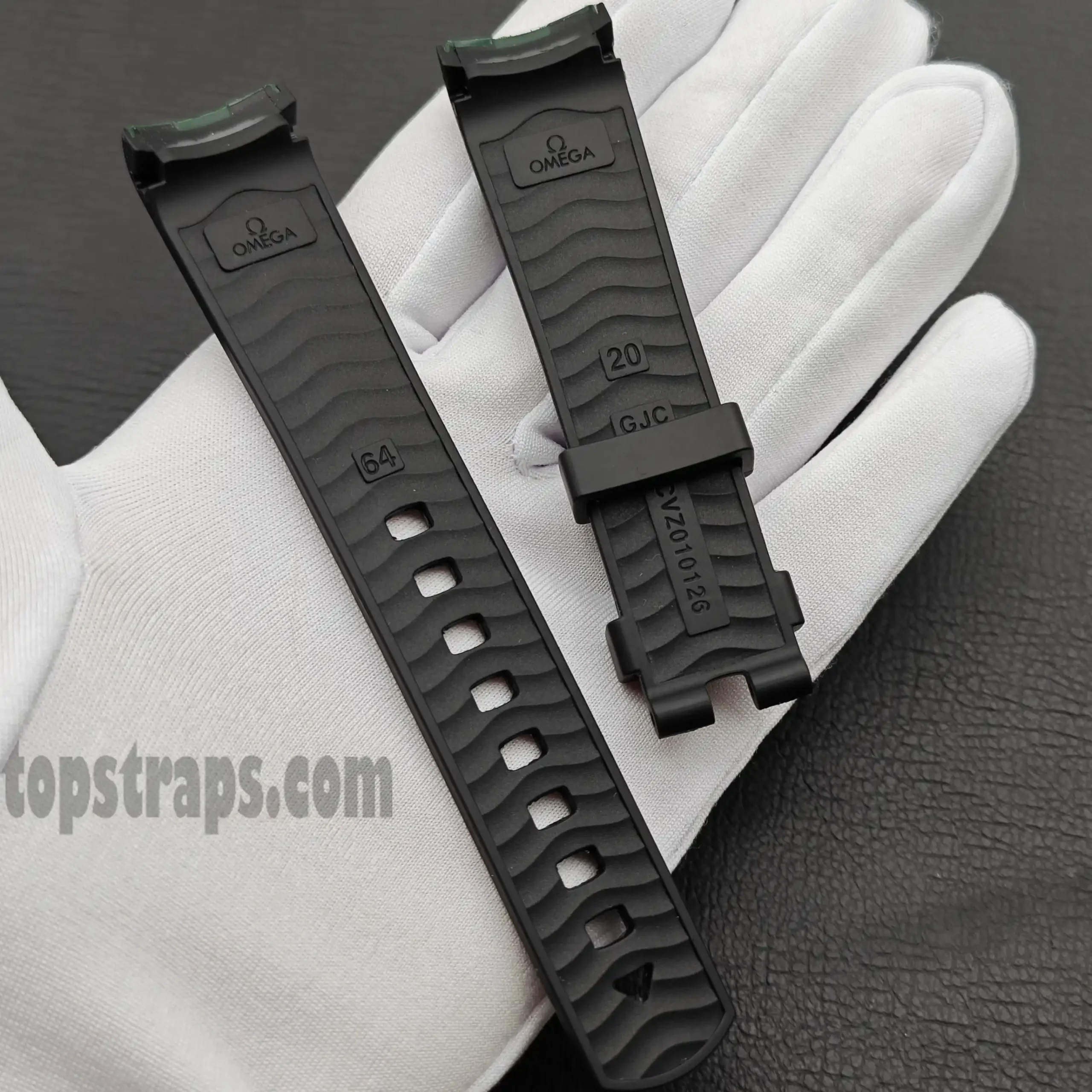 Rubber Strap for Omega Seamaster