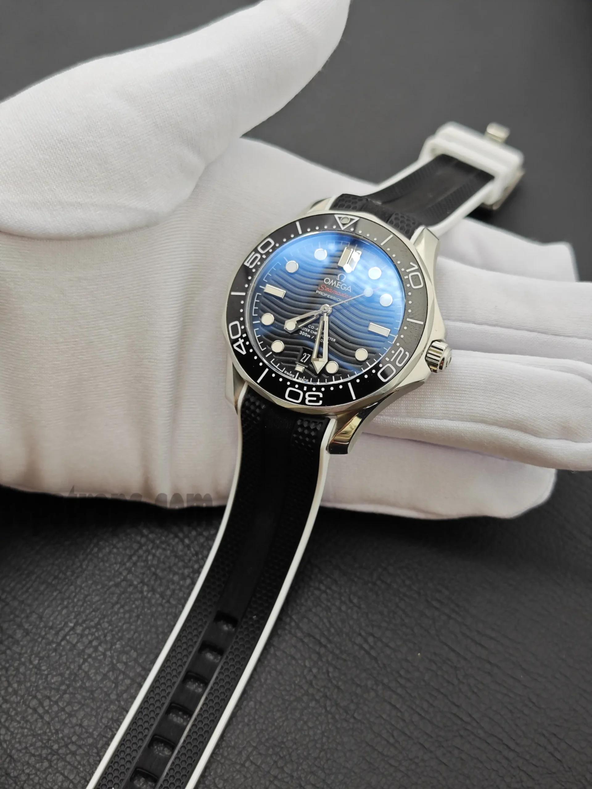 Rubber Strap for Omega Seamaster