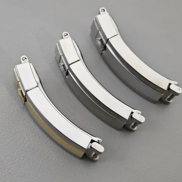 Glidelock buckle for Rolex watches.